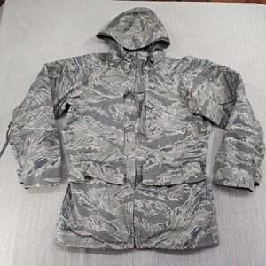 APEC Parka All-Purpose Environmental Camouflage Jacket Mens Medium Regular Hood